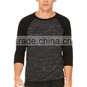 Men Fashion Baseball Jersey Wholesale Raglan T Shirt, Raglan Tees, Raglan T-shirt thumbnail-4