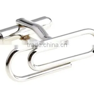 Paper Clip Cufflink Chinese Cuff Link Manufacturer and Supplier thumbnail-1
