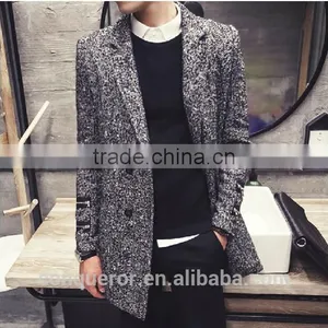 Wool Winter Coat Made to Measure Men Overcoat BCZ013 thumbnail-2