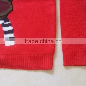 High Quality New Design Pullover Reindeer Christmas Kids Knitwear 2017 (BKN5315) thumbnail-4
