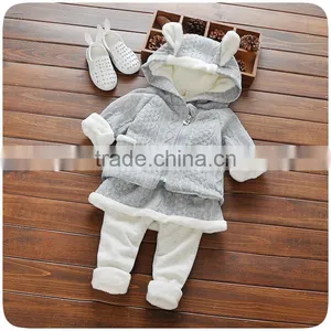 Children Girl Winter Warm Coat Children Girls Clothing Sets Leisure Kids Wholesales Clothes thumbnail-5