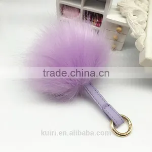 Hot Soft Faux Fur Keychain Balls Key Chain Bag Phone Shape Accessory For Car Key Holder Ring Fur Ball Jmq-52 thumbnail-6