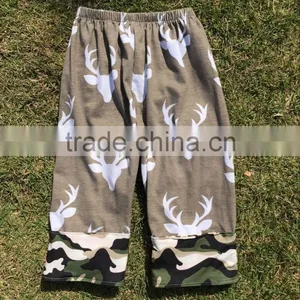 Wholesale Girls Ruffle Pants for Childrens Cotton Leggings With Deer Cotton Pants. thumbnail-1