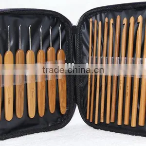 *Hot Sales*20PCS Bamboo Carbide Crochet Knitting Set thumbnail-1