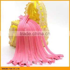 Eco-friendly Colorful 3# 30 cm Lace Tape Women Invisible Zipper thumbnail-2