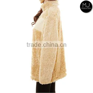 Wholesale Woman Clothing Vintage Wine Frosted Pullover thumbnail-3