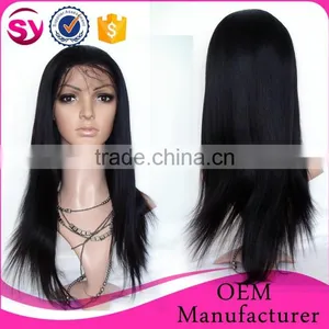 2016 New 10"-26" 100% Human Hair Full Lace Wig, Brazilian Human Hair Wig, Lace Front Wig Brazilian Human Hair With Baby Hair thumbnail-5