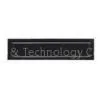 Custom Black Blank 58kHz Frequency Anti - Theft EAS Labels , 45mm 0.2mm Length thumbnail-1