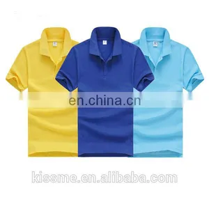 2016 Wholesale Short Sleeve Cotton Soft Men's V Polo T Shirts thumbnail-1