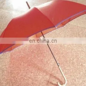 RPET Newly Arrived Designer's Red Straight Umbrella thumbnail-1