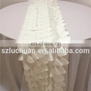 High Quality New Design White Decoration Table Runner thumbnail-1