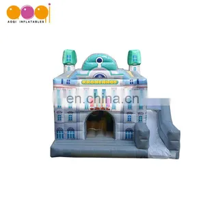 Inflatable Supplier Kids Outdoor Toy Building Inflatable Slide Jumper Combo Bouncer thumbnail-1