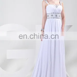 2015 Hot Sale Chiffon Prom Gown Strap Designs Evening Dress CL4469 thumbnail-2