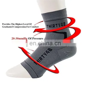 20-30 MmHg Foot Compression Sleeves for Ankle/Heel Support, Increase Blood Circulation, Relieve Arch Pain, Reduce Foot Swelling thumbnail-5