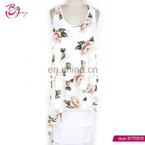 Black Sleeveless Casual Fashion Design Lady Elegant Maxi Blouse thumbnail-3