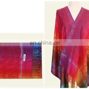 Many In Stock/Custom-make Your Own Design Jacquard Knitted Wool Scarf Pashmina Shawl thumbnail-6