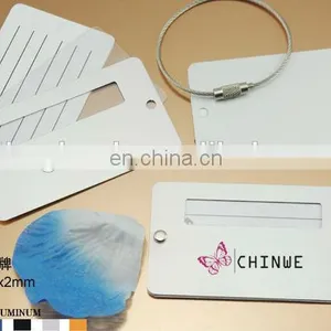 Wholesale Colorful Aluminum Luggage Tag With Logo thumbnail-4