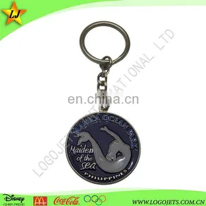 Gun Shape Metal Alloy Keychain thumbnail-1