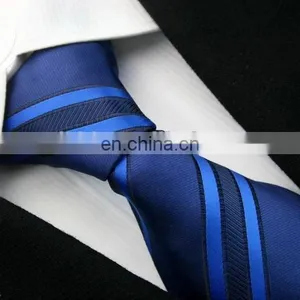 Men's Fashion Striped Skinny Ties Men Business Polyester Slim Necktie Custom High Quality Brand Factory Neck Tie Cheap Price thumbnail-3