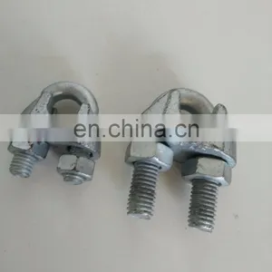 Rigging Hardware Guy Wire Cable Clamps DIN 741wire Rope Clip thumbnail-3