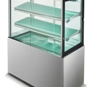 Automatically Defrost System Refrigerated Case Of Fruit Dish thumbnail-1