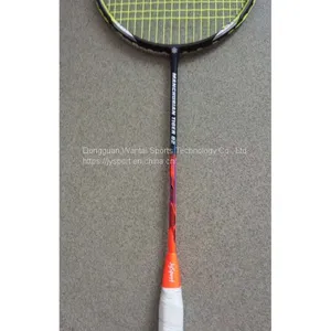 Brand OEM Carbon Fiber Badminton Racket With Cover Factory Custom Logo thumbnail-2