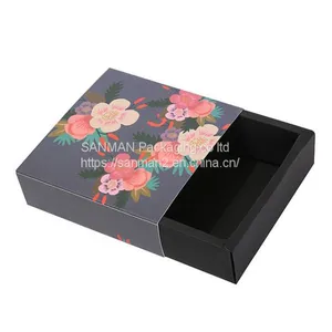 Recycled Art Paper Colorful Drawer Packaging Box thumbnail-1