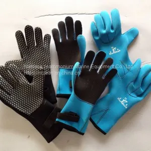 Zemin 3mm Antiskid Adhesive Professional Diving Gloves thumbnail-2