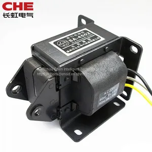 SA-4502 6.0kgf 58.8N 30mm Push Pull Type ac 220v Solenoid Electromagnet for Vending Machine thumbnail-1