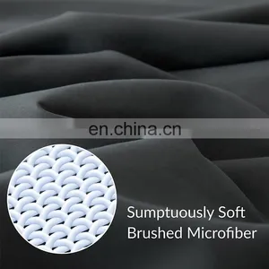 High Quality Soft Surface Warm Durable Microfiber Embossing Bed Sheets For Adults thumbnail-7