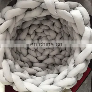 Chunky Knit Braid Tube Yarn Cat Bed Cat Nest thumbnail-4