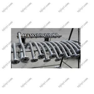 DN40 Stainless Steel 304 High Temperature High Pressure Metal Braided Hose DIN Flange Connection thumbnail-1