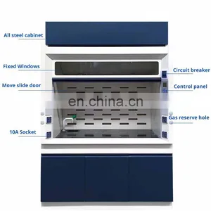 Chemistry Full Stainless Steel Laboratory Furniture Fume Hood for Lab thumbnail-6