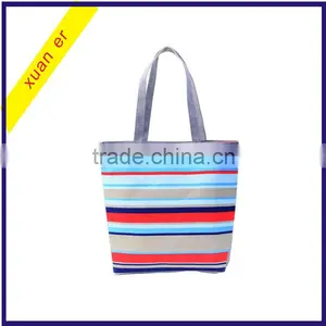 Fashion Summer Canvas Women Beach Bag in China thumbnail-4