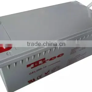 3 Years Warranty fm Gel 12v 200ah Battery for PV System thumbnail-2
