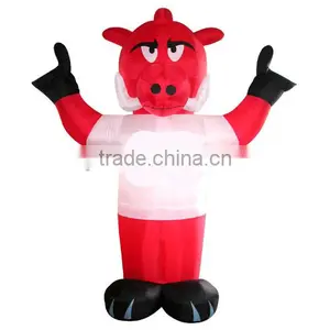 Favorable Inflatable Sport Mascot for Outdoor Exhibition With Logo Printing thumbnail-1