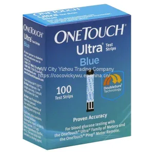 One Touch Ultra Blue Blood Glucose Test Strips 100ct & 50ct thumbnail-1