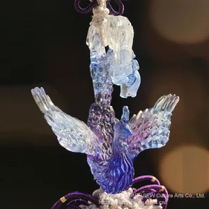 Factory Supply All Kinds of Liuli Crystal Feng Shui Car Interior Hanging Accessories thumbnail-5