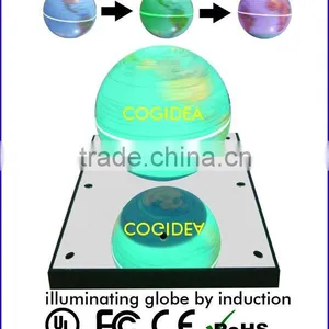 Floating and Lighting Globe by Induction thumbnail-1