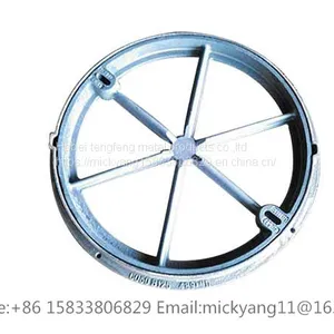 Ductile Iron Concrete Filled Manhole Cover thumbnail-2