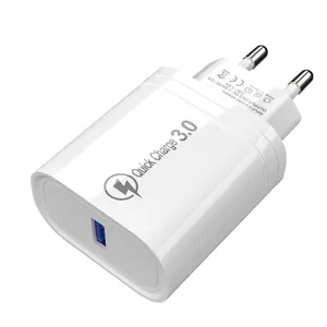 Hot Sale QC 3.0 EU/US Plug Quick Charger 1 USB Port Charger for Mobile Phone Multi Port USB Chargers thumbnail-1