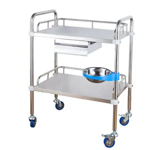 Hospital Medical Trolley Cart Assemble Medical Trolley Cart Medical Trolley Cart Single-drawing Treatment Cart thumbnail-1