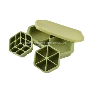 Food Grade Factory Price Silicone Dual-Use Ice Tray High Temperature Resistance Lunch Box and Ice Tray thumbnail-5