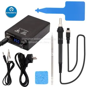 PHONEFIX T12-D LED Digital Constant Temperature Lead-free Soldering Station For PCB Soldering Repair thumbnail-2