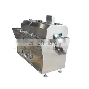 Factory Shanghai Genyond Fully Automatic Aloe Vera Peeling Machine Gel Juice Extraction Machine Processing Plant Production Line thumbnail-3