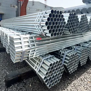 Youfa Brand Hot Dipped Galvanized Carbon Steel Welded Pipe thumbnail-1