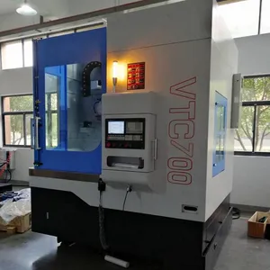 Cnc Vertical Lathe, Small Cnc Vertical Lathe, Vtc700 Cnc Vertical Lathe thumbnail-3