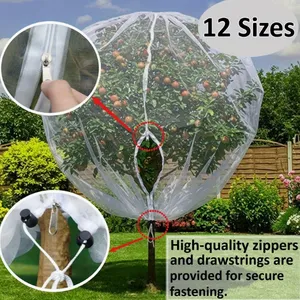 White Anti Insect Net for Greenhouse Ventilation and Pest Prevention thumbnail-4
