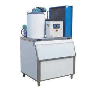 Linsky 1000kg/24hr Fish Frozen Flake Ice Machine thumbnail-1
