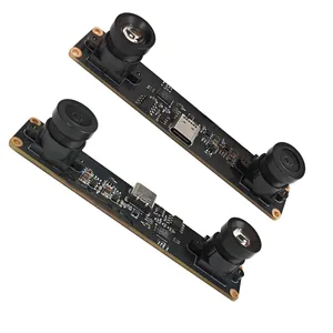 IMU VR Camera 2M Dual Lens Synchronization USB2.0 Camera High Speed 3840*1200@ 30fps 3D Stereo Camera AR0234 thumbnail-1